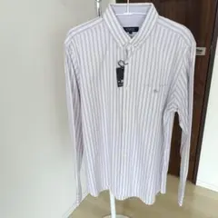 新品未使用 BURBERRY BLACK LABEL 長袖BD 綿100% L
