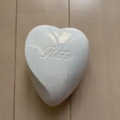 ReFa ハート型ヘアブラシ ホワイトオーロラ/レッド