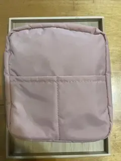 無印良品　ナイロンメイクポーチ　ピンク