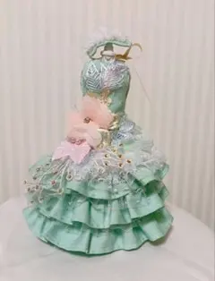 リカちゃん 着せ替え服 アウトフィット　ワンピース　ドレス　　人形　ハンドメイド