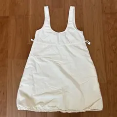 ZARA クリームイエローノースリーブチュニック