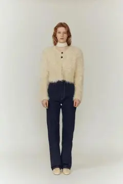 EAPHI WAVE DESIGN HIGH WAIST DENIM