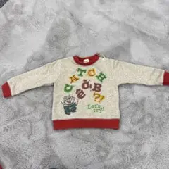 e.a.B トレーナー グレー赤