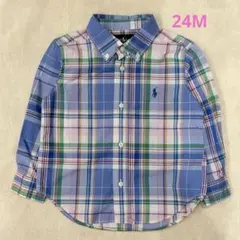 Ralph Lauren チェックシャツ 24M