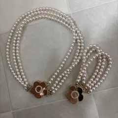 MARY QUANT（マリークワント）チョーカー&ブレスレット　セット