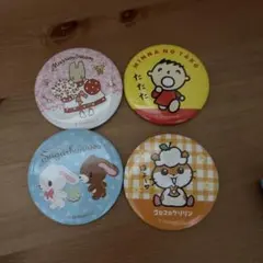 サンリオ　缶バッチ　セリア