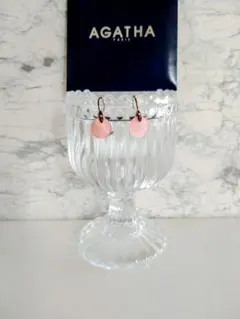 AGATHA PARIS　シェル フック ピアス