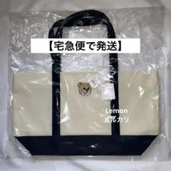 ラブラリーバイフェイラー　オールドテディワッペントートバッグ（WEB限定）【大】