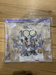 1番くじ　Disney 100周年 フラットポーチ　E賞　本日発送価格