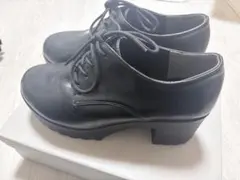 heelmeシューズ ブラック 厚底
