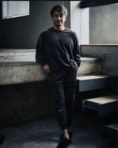 CRONOS×魔裟斗　クロノス　長袖　tシャツ ルームウェア　格闘技　ベロア生地