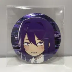 【シークレット】ドキドキ文芸部　東京タワーコラボ　ユリ　缶バッジ　DDLC