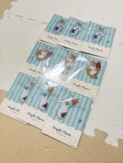 moonsand 猫のアクリルチャームセット 3種×3個セット　計9個