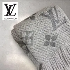 【ki】2021年限定カラーエクリュ廃盤エシャルプロゴマニア LOUIS VUITTON（ルイ・ヴィトン） マフラー レディース モノグラム