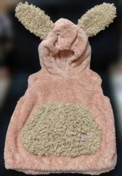 アニマルモコ ウサギ耳フード アウター