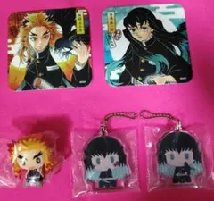 鬼滅の刃　コースター・アクリルキーホルダー・フィギュア