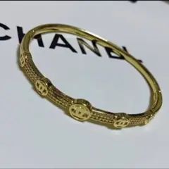CHANEL 標誌 手鐲 金色 贈品
