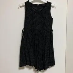 ノースリーブワンピース サイズ110 黒