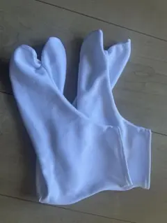 ホワイト メッシュ 足袋 つま先分かれ