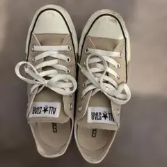 CONVERSE ベージュ ローカット スニーカー　24