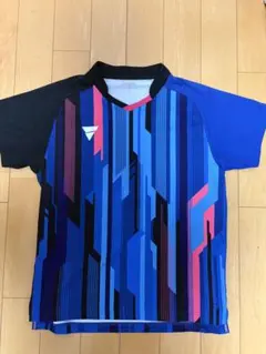 VICTAS 卓球 ゲームシャツ Lサイズ ブルー