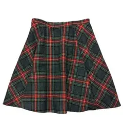 アナトリエ スカート タータンチェック フレア