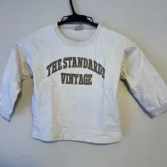 アイボリー 長袖カットソー 100cm プティマイン