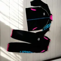 umbro ジャージ上下セット 黒/ピンク