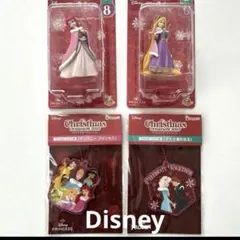 Disneyハッピーくじ ラプンツェル アリエル　クリスマスオーナメント