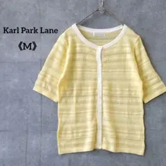 KarlParkLane 透かし編み カーディガン 春夏 M 日本製 五分袖のサムネイル