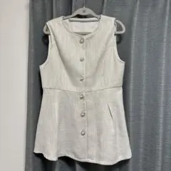 しまむら　ベスト　ジレ　セレモニー