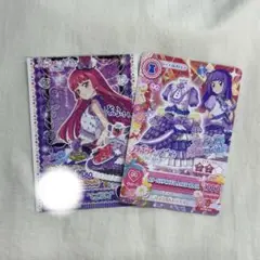 プリパラアイカツ 映画入場特典 プリチケカード 1週目 スミレ そふぃ