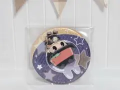 ✽家庭教師ヒットマンREBORN!✽　リボーン　うさびてぃグリッター缶バッジ