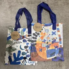 カルディ　エコバッグ　オトノハ　　　　私たちの家　2枚セット