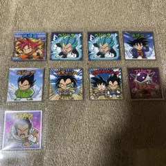 ドラゴンボール超マン シール 9枚セット まとめ売り ビックリマン コラボ