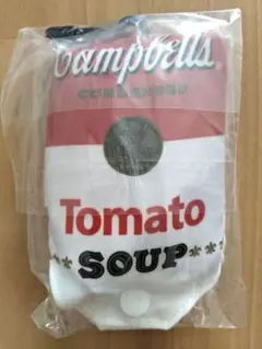 新品未使用　キャンベルスープ　エコバッグ　トマトスープ柄　アンディウォホール