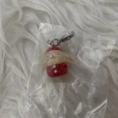 サンリオ ガチャガチャ ポムポムプリン いちごめじるしアクセサリー