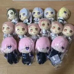 アニメキャラクター ぬいぐるみ 15体セット