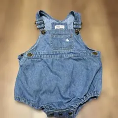 POLO デニムロンパース