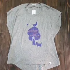 POU DOU DOU 半袖Tシャツ グレー Mサイズ　ゆったりデサインのサムネイル