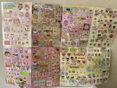 可愛いたまごっち　シール　8枚シートセット　　大容量まとめ売り