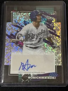 Norichika Aoki 青木 宣親 直筆サインカード