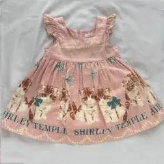 Shirley Temple シャーリーテンプル 猫ちゃん柄ワンピース 90cm