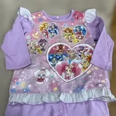 光る　プリキュア　パジャマ　110cm