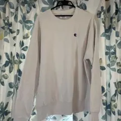 USA規格 チャンピオン 肉厚 リバースウィーブ スウェット 白 XL 裏起毛