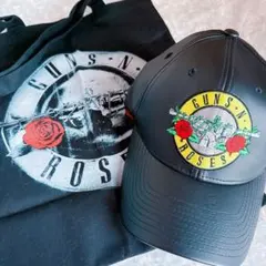 【2点セット】ガンズ・アンド・ローゼズ キャップ ＆ トートバッグ バンドグッズ 2点セット】ガンズ・アンド・ローゼズ キャップ ＆ トートバッグ