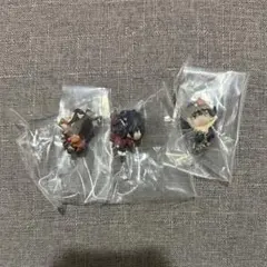 鬼滅の刃　つまんでつなげてマスコット　嘴平伊之助　竈門禰豆子　冨岡義勇　セット