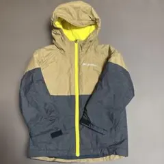 Columbia ジャケット イエロー/ブラウン/ブラック　ベージュ