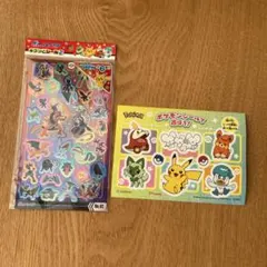 ポケモン シール キラキラ　ホログラム