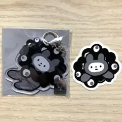 関西 EXPO2025 黒 ミャクミャク きっこうちゃん キーホルダー 缶バッジ